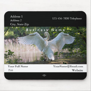 Schwan-Werbebild-Mauspad Mousepad