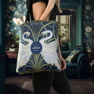 Schwäne Art Déco Nouveau Walter Crane Viktorianisc