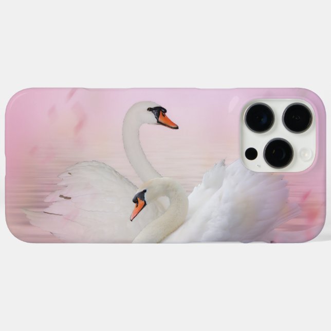 Schwäne  Case-Mate iPhone hülle (Rückseite (Horizontal))