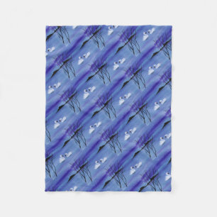 Schwäne Fleecedecke