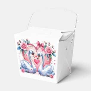 Schwäne Geschenkschachtel