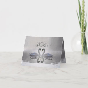 Schwäne in Liebe ~ Karte