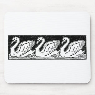 Schwäne Mousepad