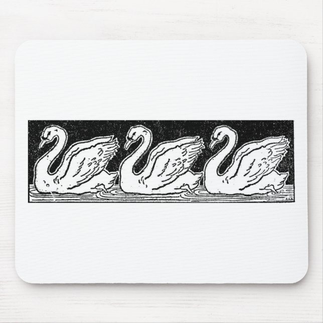 Schwäne Mousepad (Vorne)