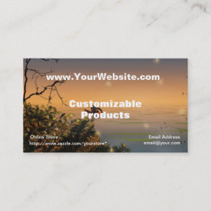 Schwanengesang-Visitenkarte Visitenkarte