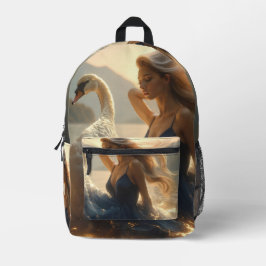 SCHWANENSEE - BALLETT & TANZ - BEDRUCKTER RUCKSACK