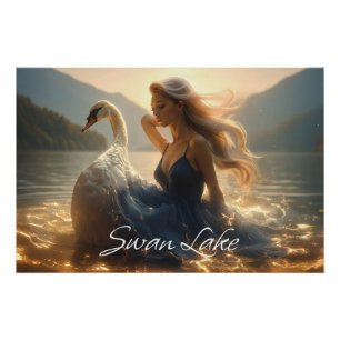 SCHWANENSEE - BALLETT & TANZ - POSTER