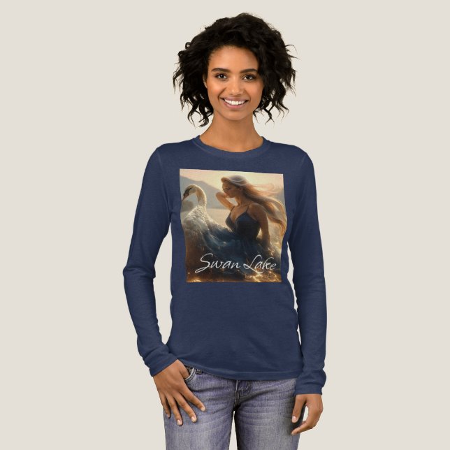 SCHWANENSEE - BALLETT & TANZ -  Tri-Blend SHIRT (Volle Vorderseite)