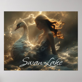 SCHWANENSEE - BALLETT & TÄNZE - POSTER