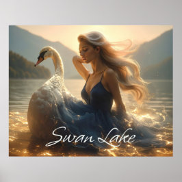 SCHWANENSEE - BALLETT & TÄNZE - POSTER