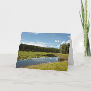 Schwanensee I im Grand Teton National Park Karte
