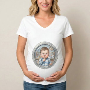 Schwanger - Schh .. Baby muss schlafen T-Shirt