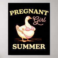 Schwangere Mädchen Sommer lustige Babynamchündigun