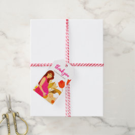 Schwangere Mama Babydusche Geschenkanhänger