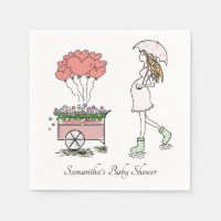 Schwangere Mama Babydusche