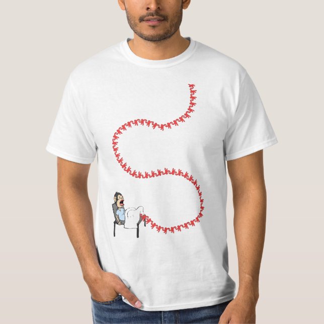 Schwangerer Affe T-Shirt (Vorderseite)
