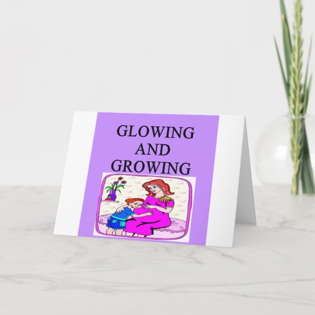 SCHWANGERER Schwangerschaftsentwurf Ankündigung (Vorderseite)