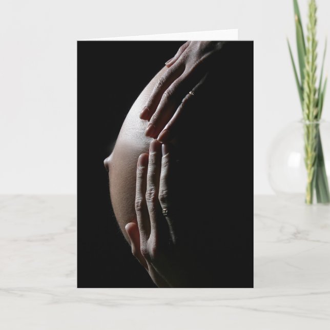 Schwangerschaft Ankündigung (Vorderseite)