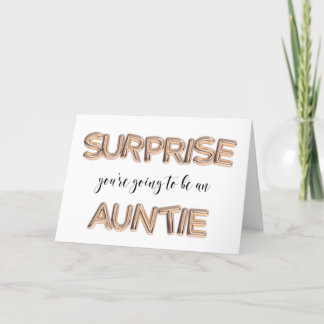 Schwangerschaft Ankündigung für Schwestertum!