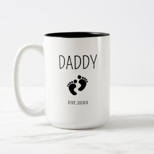 Schwangerschaft Ankündigung Geschenk Baby Dusche N Zweifarbige Tasse