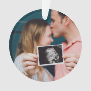 Schwangerschaft Ankündigung Großeltern Geschenks Ornament