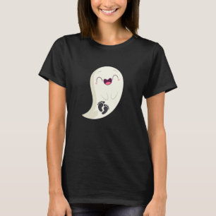 Schwangerschaft Ankündigung Halloween Schwangersch T-Shirt