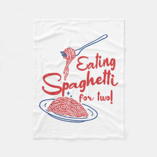Schwangerschaft Ankündigung Italienische Mama Eati Fleecedecke
