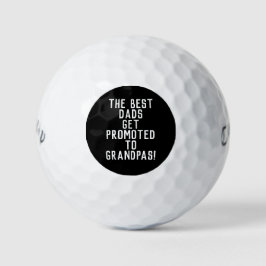 Schwangerschaft Ankündigung Promo Opa zu sein Gesc Golfball