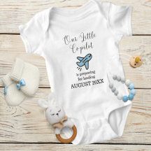 Schwangerschaft Baby Junge Flugzeug Kleiner Kopilo