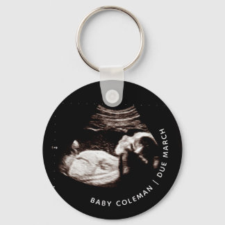 Schwangerschaft Baby Sonogramm Ultraschalluntersuc Schlüsselanhänger