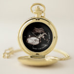 Schwangerschaft Baby Sonogramm Ultraschalluntersuc Taschenuhr<br><div class="desc">Perfektes Geschenk für den Vatertag oder die Feiertage</div>
