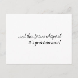 Schwangerschaft Glückwunsch, Adoption, neue Eltern Postkarte