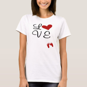 Schwangerschaft Liebe Mutterschaft T-Shirt