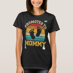 Schwangerschaft Neue Baby Ankündigung für Mommy T-Shirt