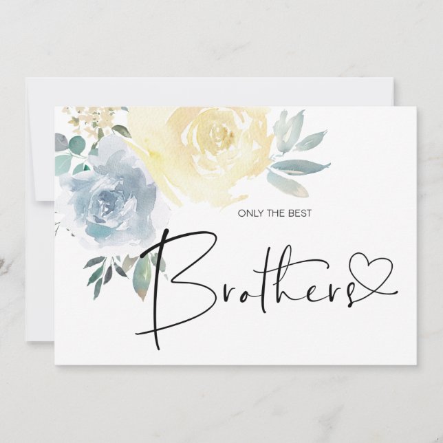 Schwangerschaft Offenbarung Brother Oncle Baby Ank Karte (Vorderseite)