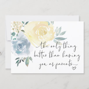 Schwangerschaft Offenbarung Neue Großeltern Ich bi Karte