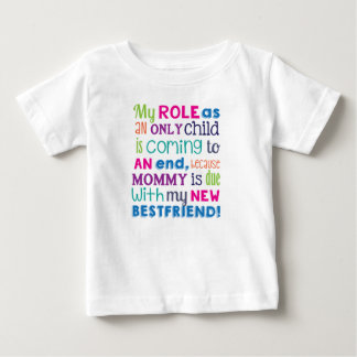 Schwangerschaft Reveal New Baby Big Sister/Brother T-shirt