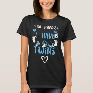 Schwangerschaft so glücklich, dass ich Zehn Baby B T-Shirt