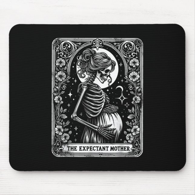 Schwangerschaft zu Beginn der Schwangerschaft Mousepad (Vorne)