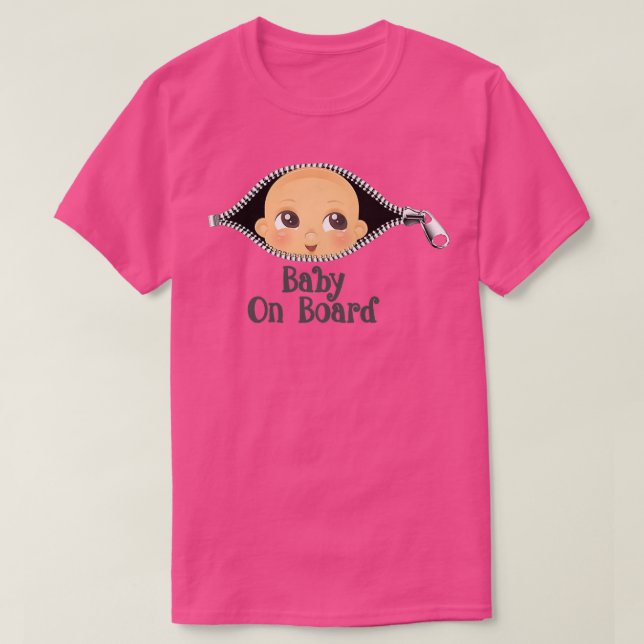 Schwangerschafts-Baby an Bord Künftige Mamas 887 T-Shirt (Design vorne)