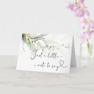 Schwangerschafts-Baby-Bericht für die Eukalyptus-F Karte