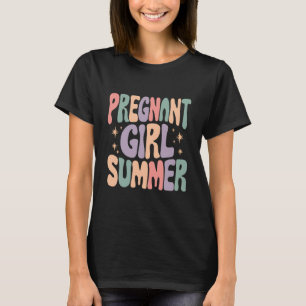 Schwangerschafts-Offenbarung Schwangere Mädchen So T-Shirt