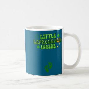 Schwangerschafts-Offenbarung St. Patrick's Day Ill Kaffeetasse