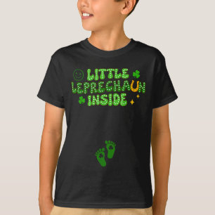 Schwangerschafts-Offenbarung St. Patrick's Day Ill T-Shirt