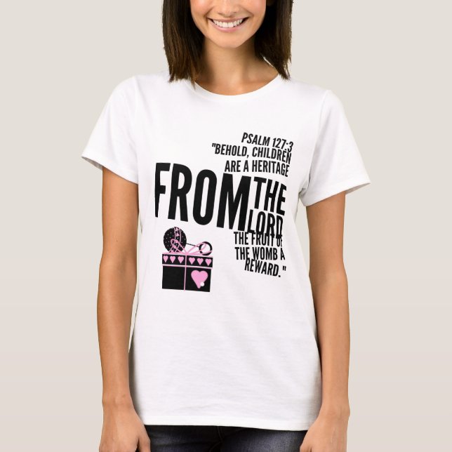 Schwangerschafts T-Shirt (Vorderseite)