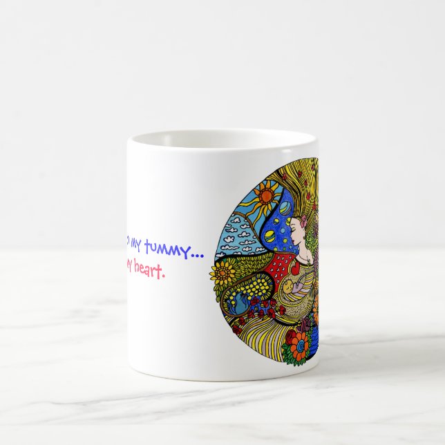 Schwangerschafts-Tasse Tasse (Mittel)