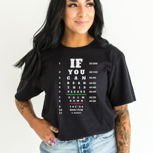 Schwangerschaftsankündigung an Ehemann mit Augench T-Shirt