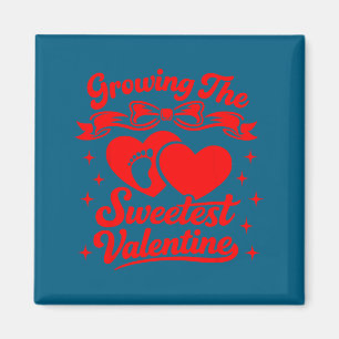 Schwangerschaftsankündigung Das süßeste Valentins  Magnet