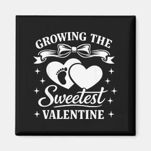 Schwangerschaftsankündigung Das süßeste Valentinst Magnet