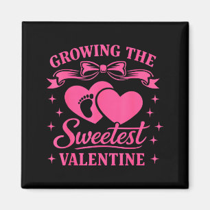 Schwangerschaftsankündigung Das süßeste Valentinst Magnet